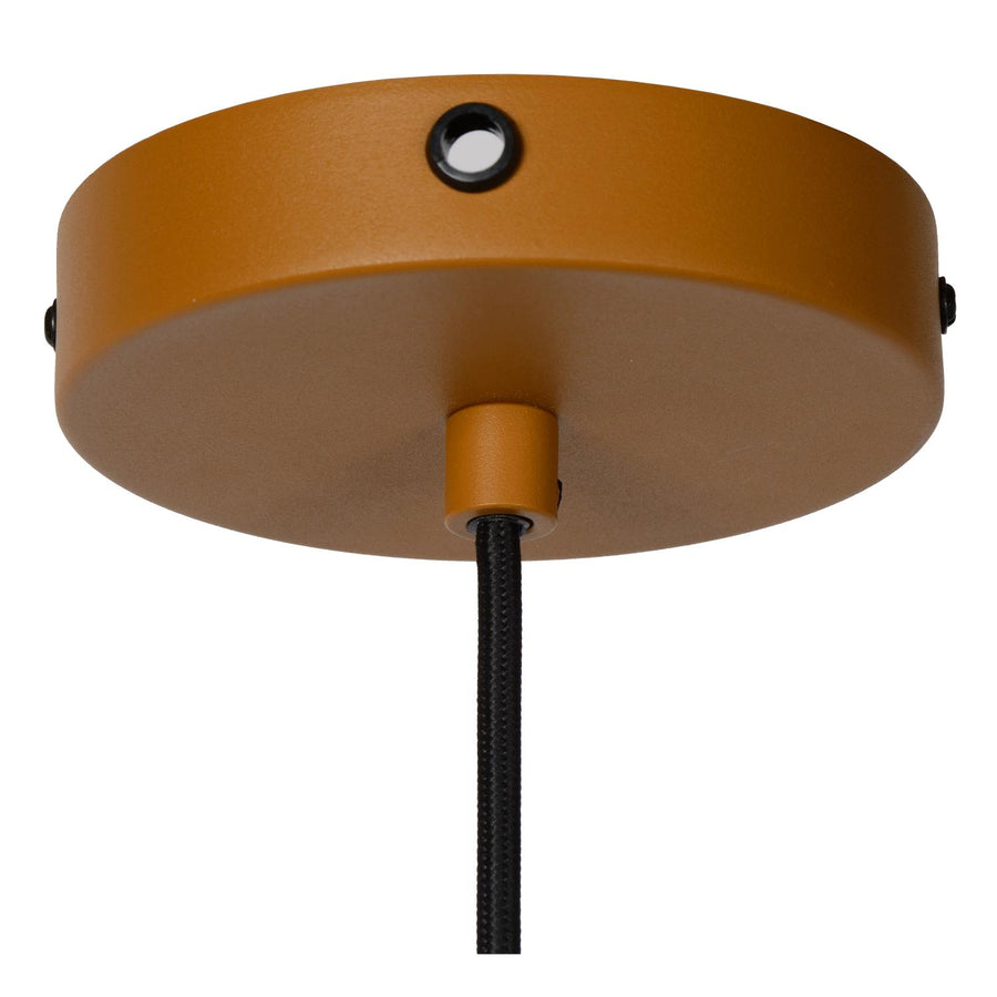 Lucide SIEMON hanglamp Ø 40 cm, E27, okkergeel