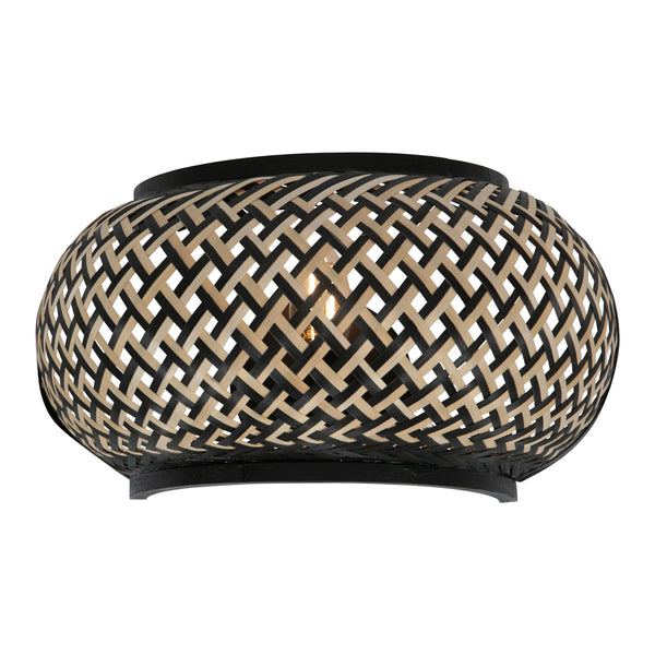 Maze 4400be - bamboe wandlamp in warme japandi sfeer