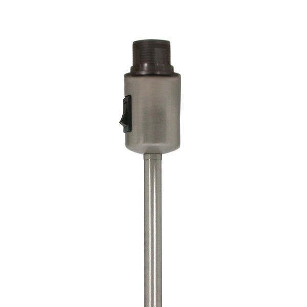 Tafellamp noor 4413st – geborsteld staal met gouden velours kap