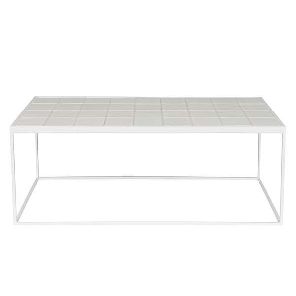 Glazed Coffee Table- white