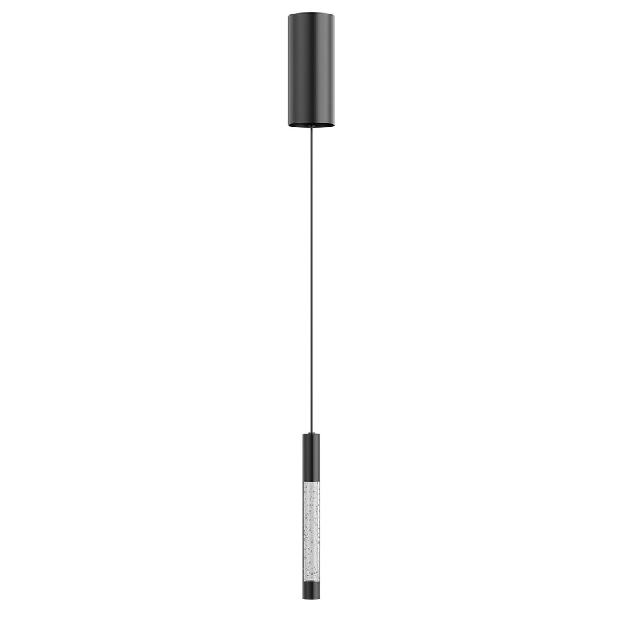 Hanglamp alisio 4577zw 1-lichts luxe glas in zwart