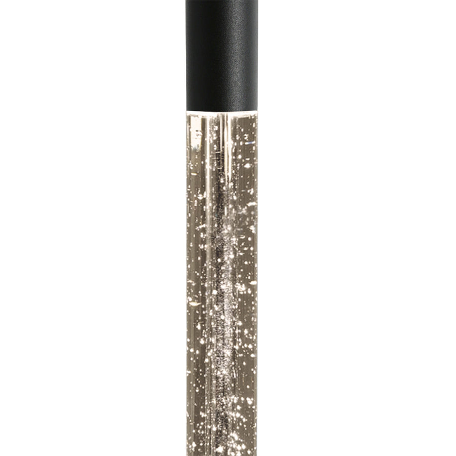 Hanglamp alisio 4578zw 5-lichts luxe glas in zwart