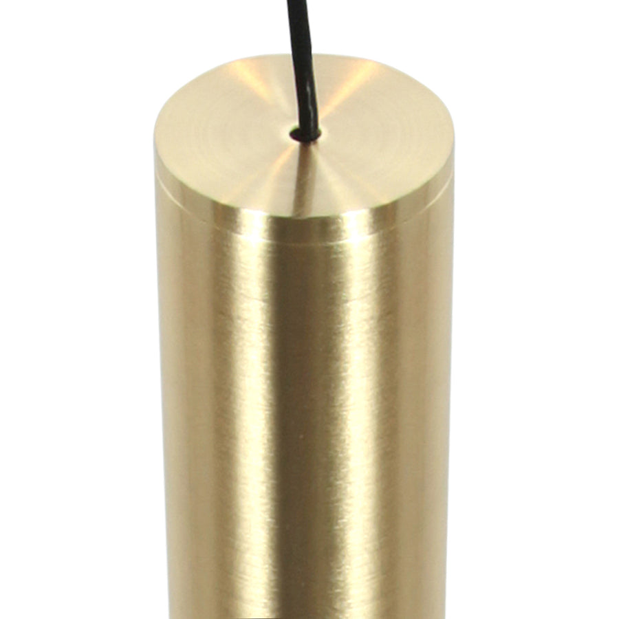 Hanglamp alisio 4581me 8-lichts luxe glas in messing