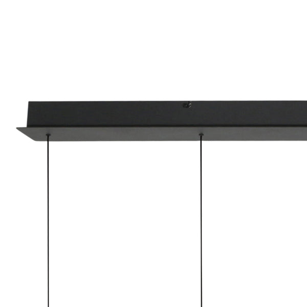 Belluno 4586me – luxe messing zwarte hanglamp met lift systeem