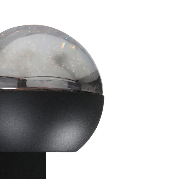 Belluno 4588zw – zwarte 1-lichts wandlamp dimbaar