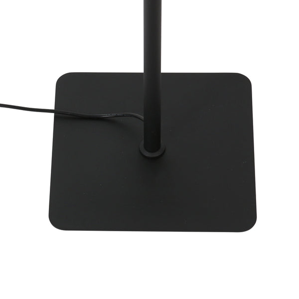 Belluno 4590zw – 3-lichts vloerlamp smoke glas