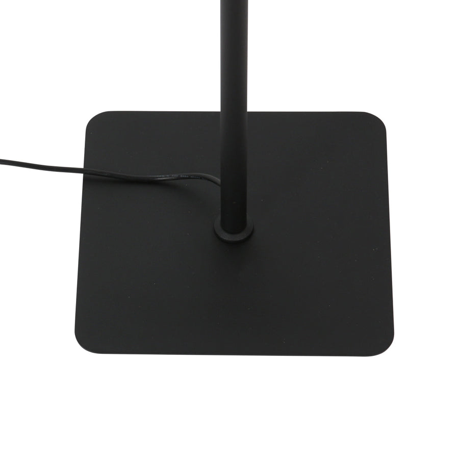 Belluno 4590zw – 3-lichts vloerlamp smoke glas