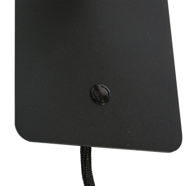 Wandlamp alisio 4594me luxe glas in messing met push dimmer