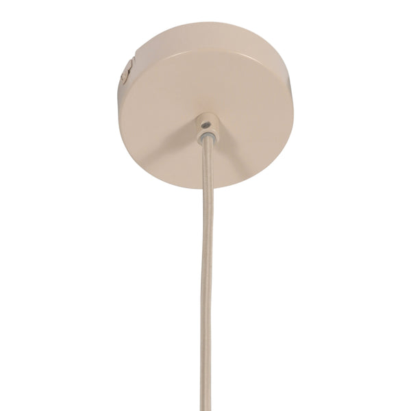 Travino 4598cr hanglamp – linnen & travertin in natuurlijke stijl