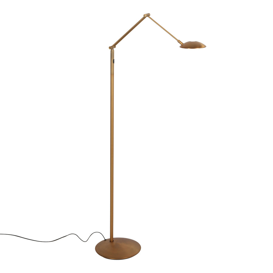Leeslamp daphne 2 4601br - bronzen leeslamp met verstelbaar licht