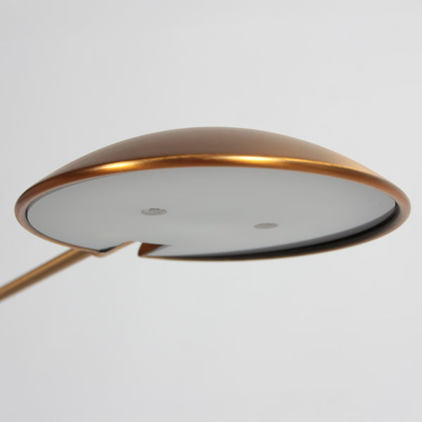 Leeslamp daphne 2 4601br - bronzen leeslamp met verstelbaar licht