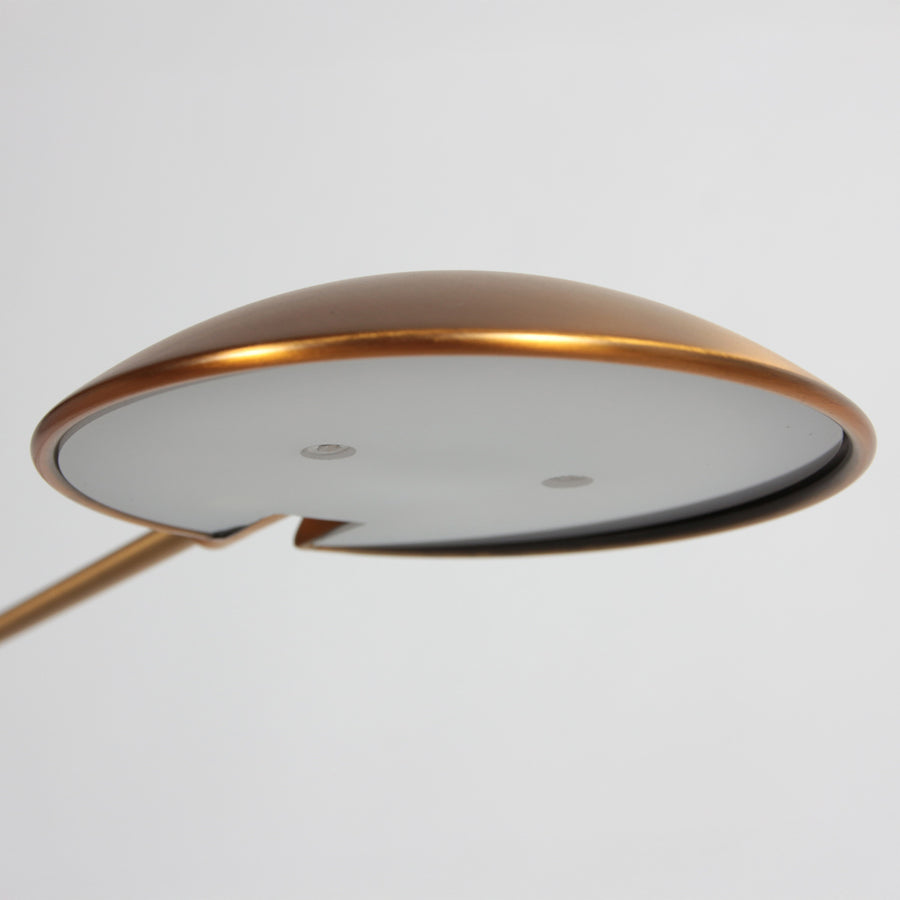 Leeslamp daphne 2 4601br - bronzen leeslamp met verstelbaar licht