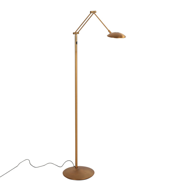 Leeslamp daphne 2 4601br - bronzen leeslamp met verstelbaar licht