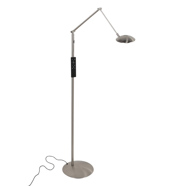 Leeslamp daphne 2 4601st - stalen leeslamp met verstelbaar licht