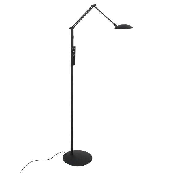 Leeslamp daphne 2 4601zw - zwarte leeslamp met verstelbaar licht