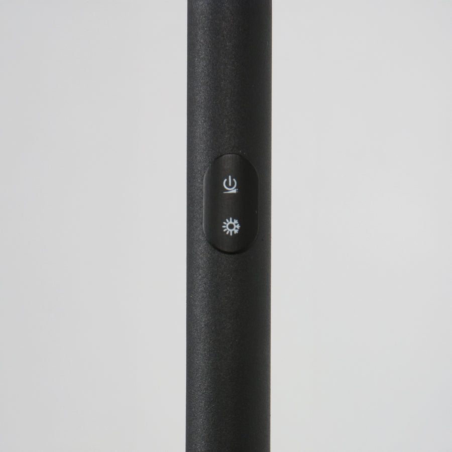 Leeslamp daphne 2 4601zw - zwarte leeslamp met verstelbaar licht