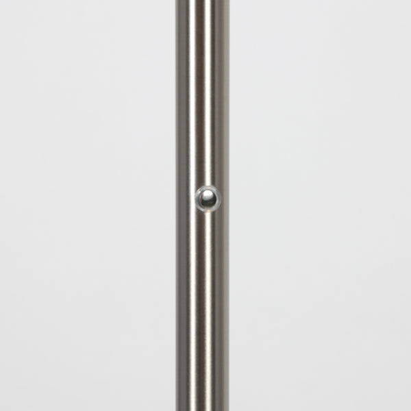 Leeslamp glowgo 4603st – stalen vloerlamp met accu en leeslicht