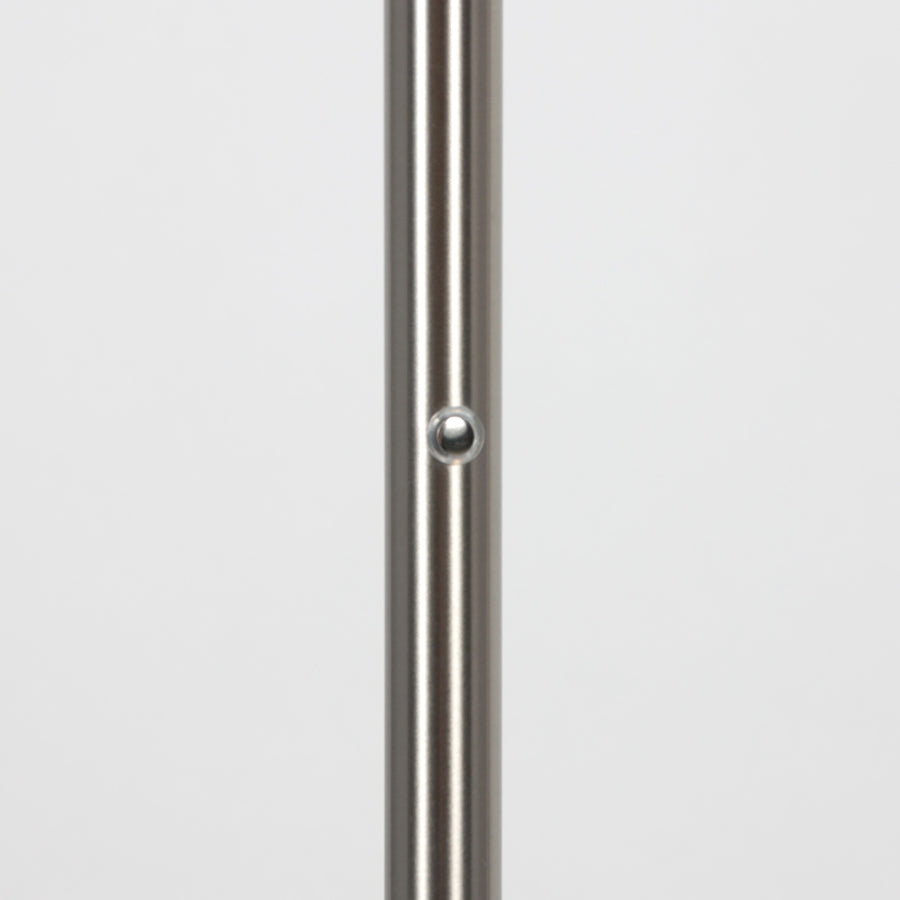 Leeslamp glowgo 4603st – stalen vloerlamp met accu en leeslicht