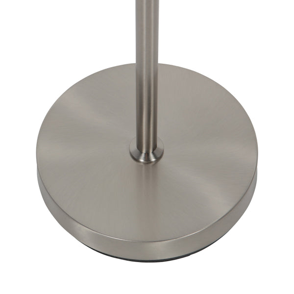 Leeslamp glowgo 4603st – stalen vloerlamp met accu en leeslicht