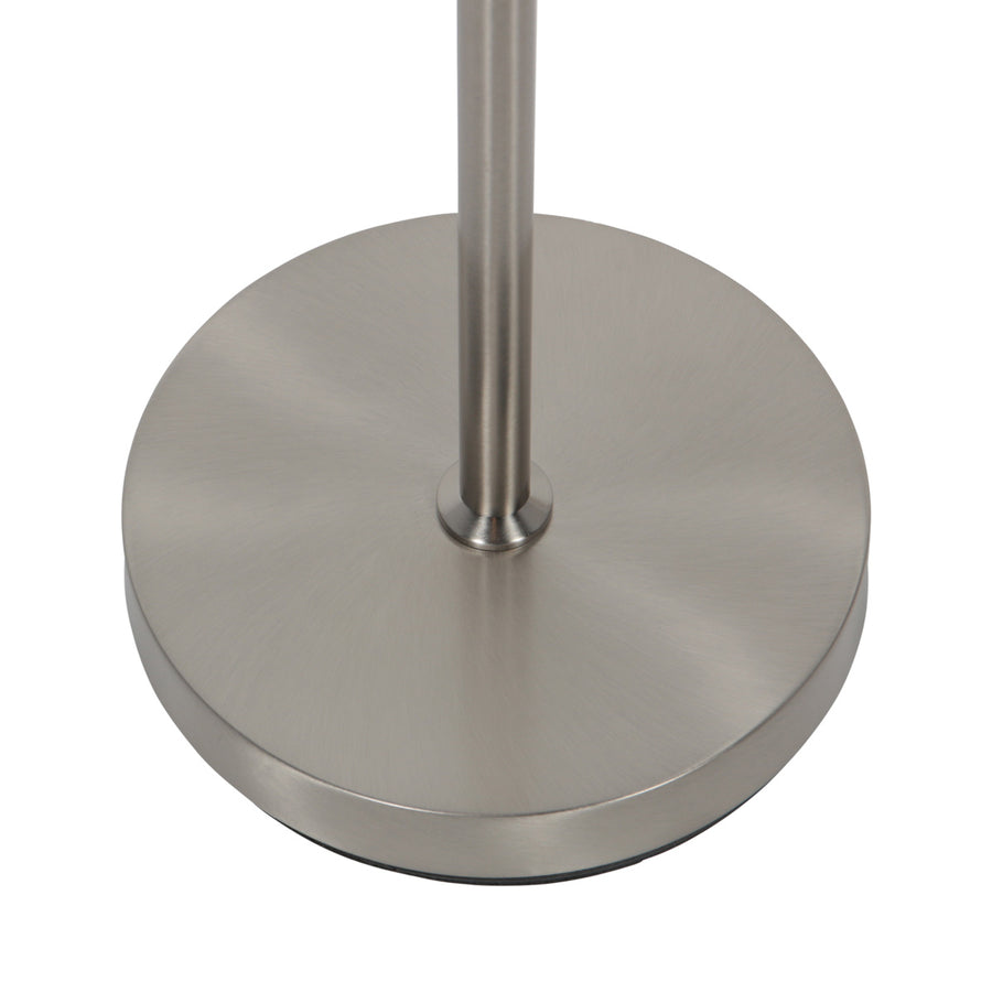 Leeslamp glowgo 4603st – stalen vloerlamp met accu en leeslicht