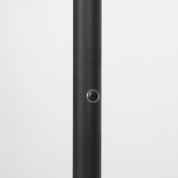 Leeslamp glowgo 4603zw – zwarte vloerlamp met accu en verstelbare arm
