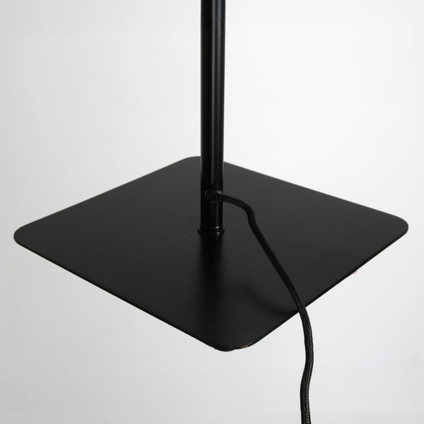 Vloerlamp lumo 4608br – moderne tweelichts leeslamp met bronzen accenten
