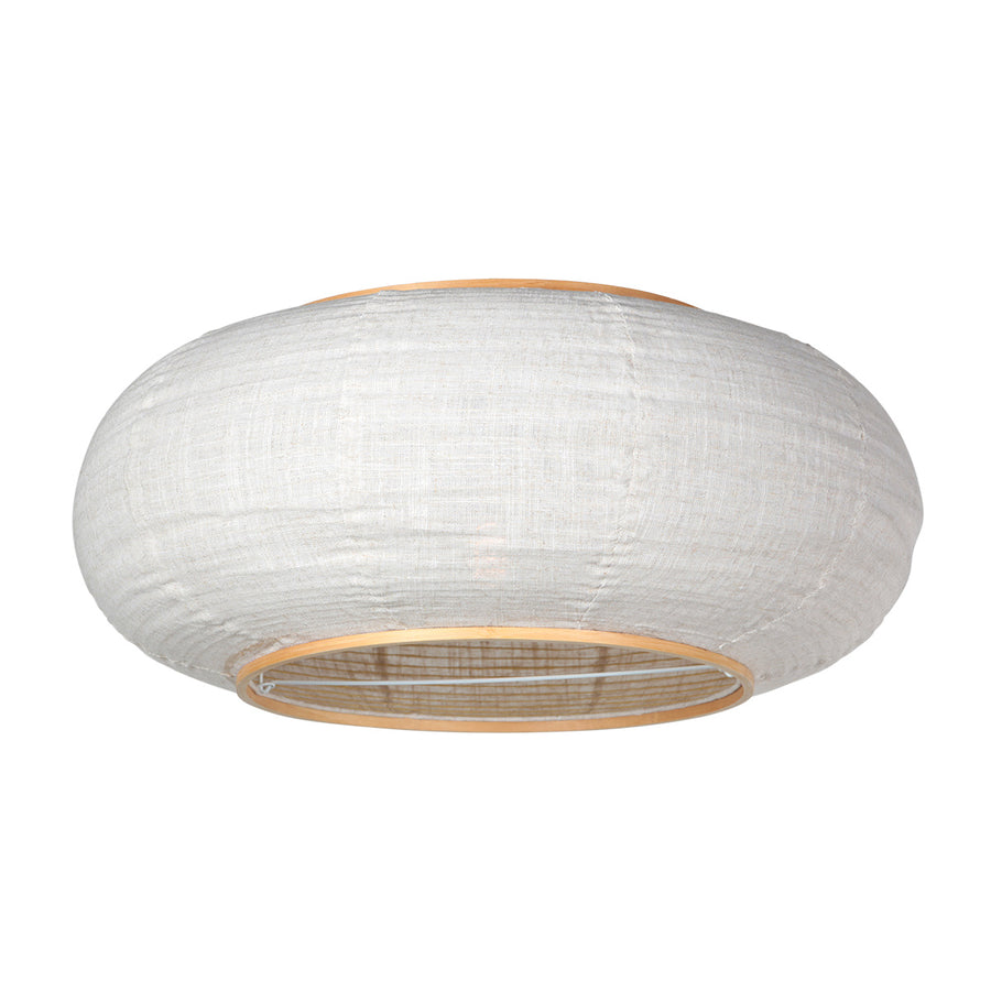 Vloerlamp curve 4642zw - stijlvolle zwarte booglamp met linnen kap