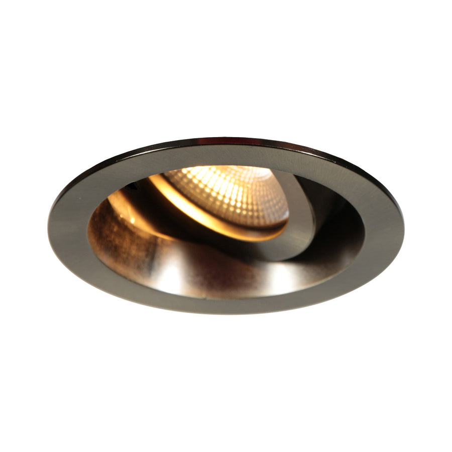 Pelite 4705br – bronzen inbouwspot met twee lichtstanden