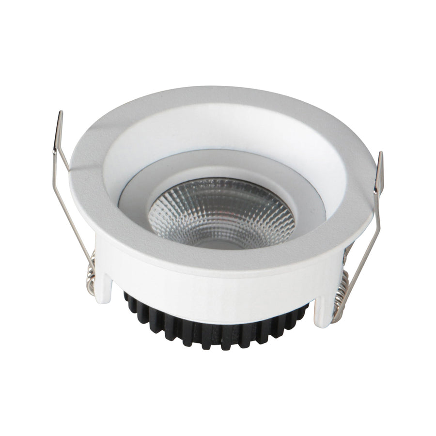Pelite 4705w – mat witte inbouwspot met twee lichtstanden