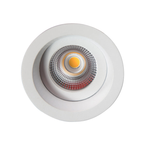 Pelite 4705w – mat witte inbouwspot met twee lichtstanden