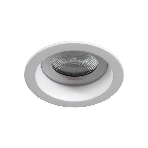 Pelite 4705w – mat witte inbouwspot met twee lichtstanden
