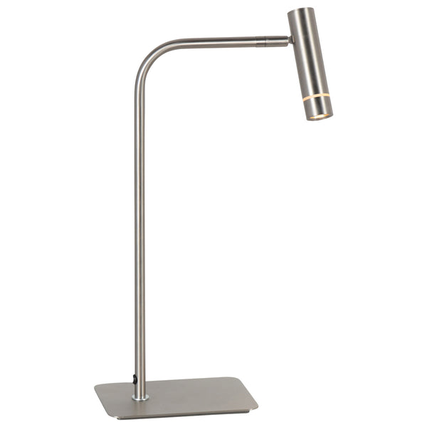 Volari 4709st stalen tafellamp met touchdimmer