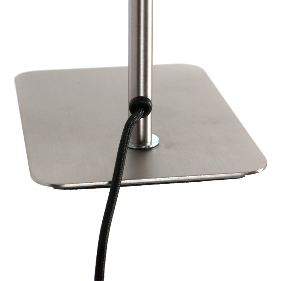 Volari 4709st stalen tafellamp met touchdimmer