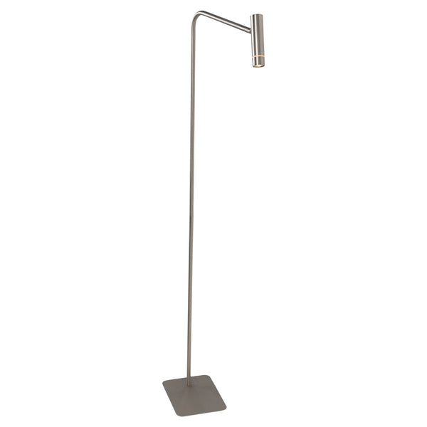 Volari 4710st stalen vloerlamp met indirect licht detail