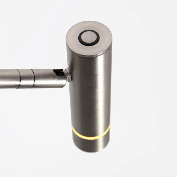 Volari 4710st stalen vloerlamp met indirect licht detail