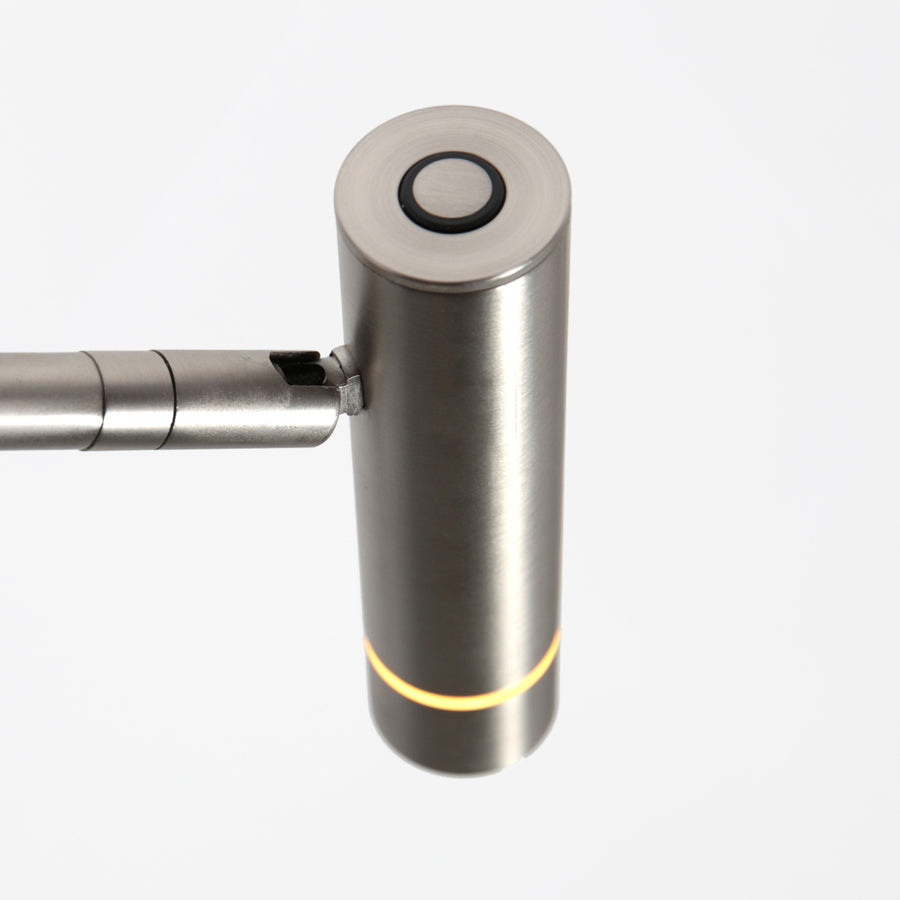 Volari 4710st stalen vloerlamp met indirect licht detail