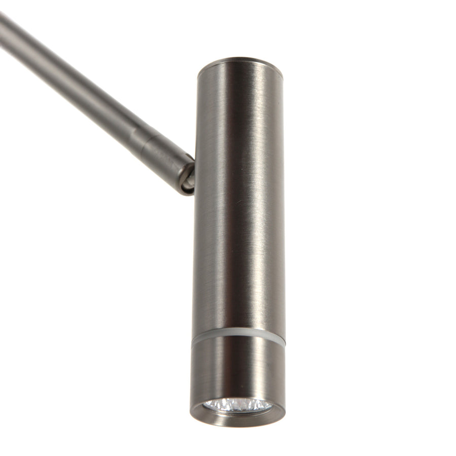 Volari 4710st stalen vloerlamp met indirect licht detail