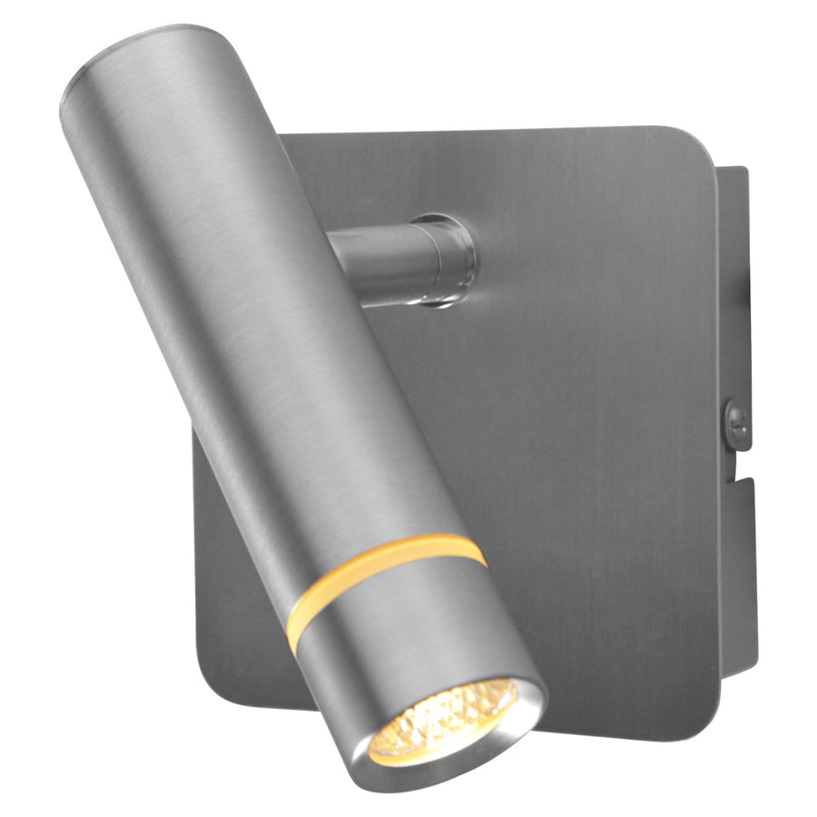 Wandlamp volari 4712st stalen led spot met leescomfort