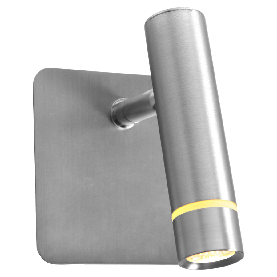 Wandlamp volari 4712st stalen led spot met leescomfort