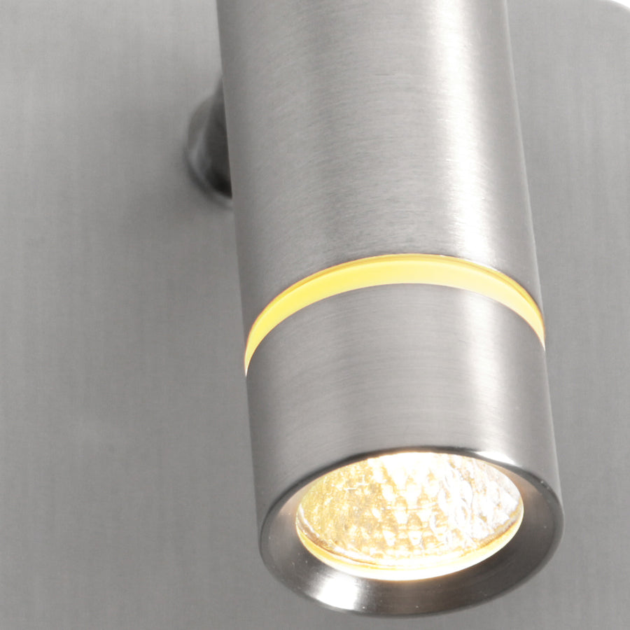 Wandlamp volari 4712st stalen led spot met leescomfort