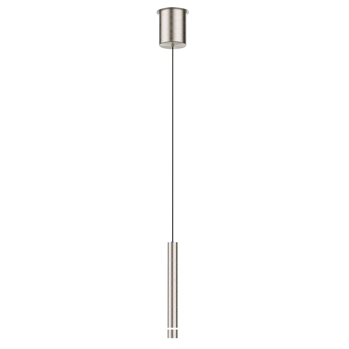Hanglamp volari 4714st stalen pendellamp met warm led-licht