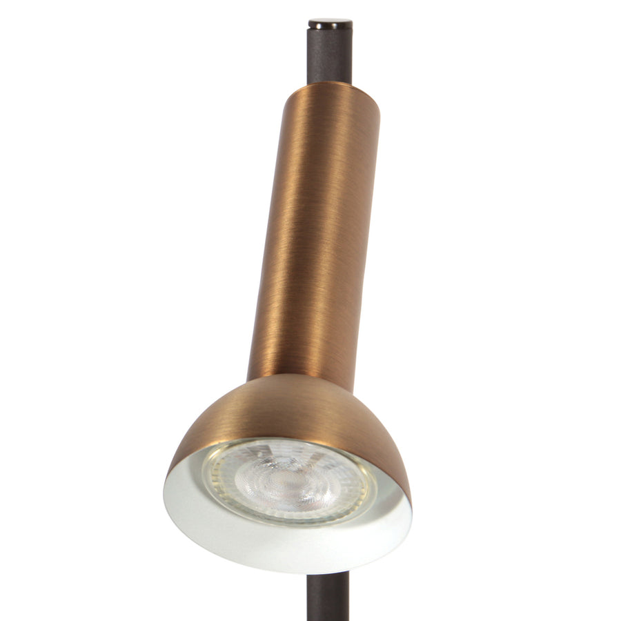 Leeslamp kora 4731br – bronzen details met warm karakter