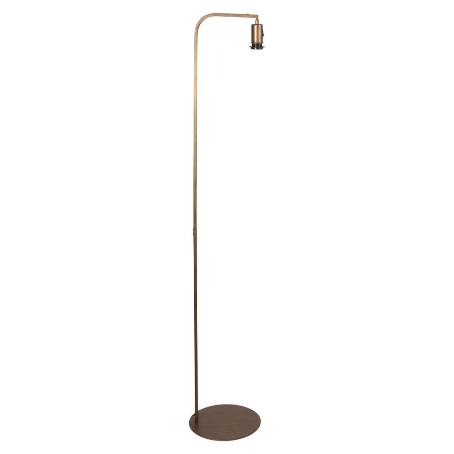 Vloerlamp stang 4738br bronzen basis met slank design
