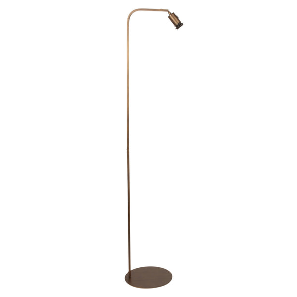 Vloerlamp stang 4738br bronzen basis met slank design