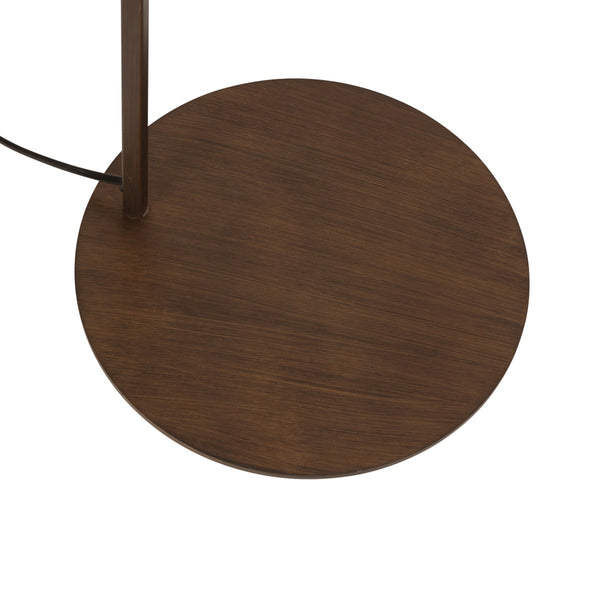 Vloerlamp stang 4738br bronzen basis met slank design