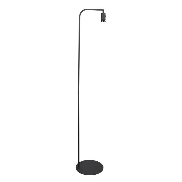 Vloerlamp stang 4738zw zwart armatuur met slank design