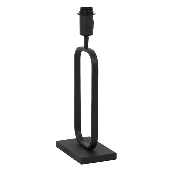 Zwarte tafellamp stang 4739zw metalen design zonder kap