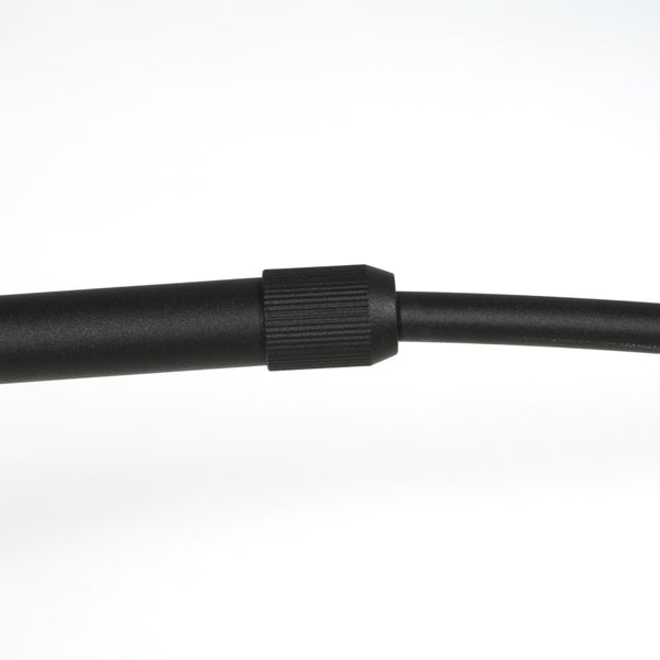 Booglamp ringlux 4742zw, zwarte booglamp met grote ledring