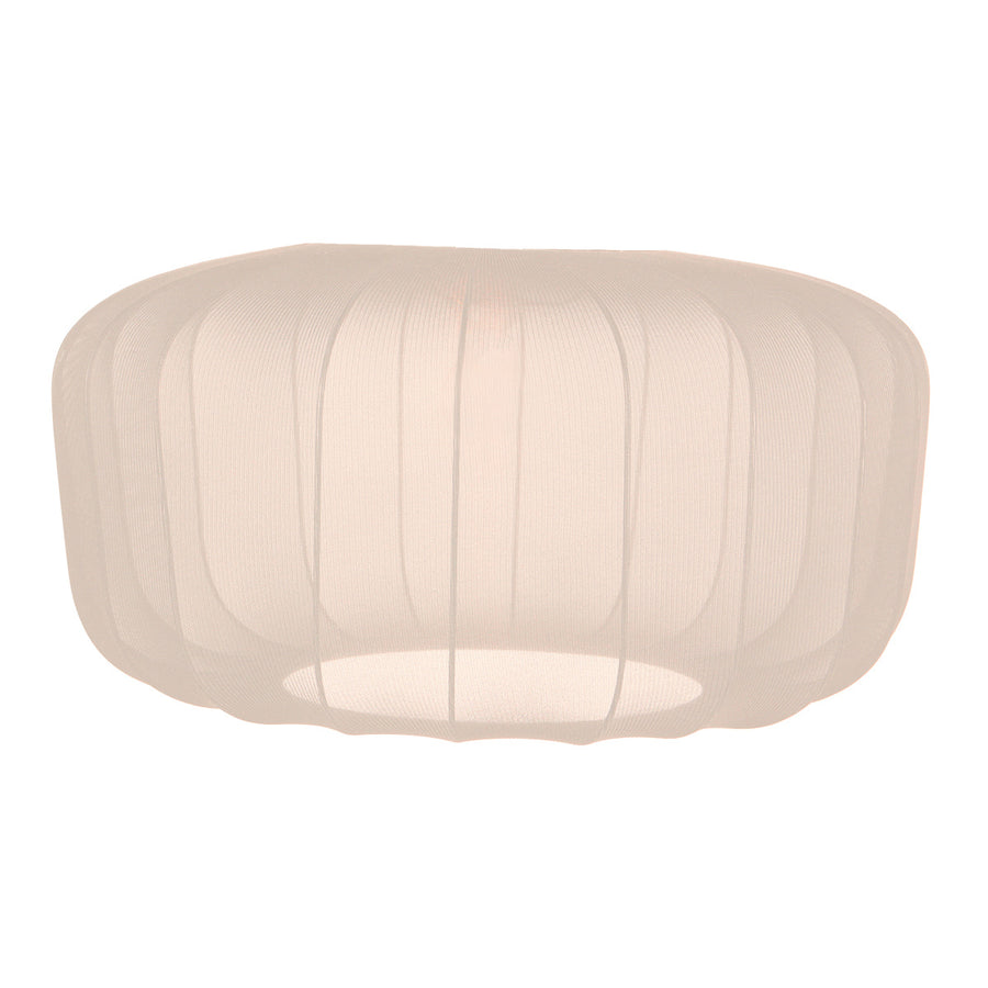 Booglamp vela lino 4762ca cacao met beige-crème textiel kap