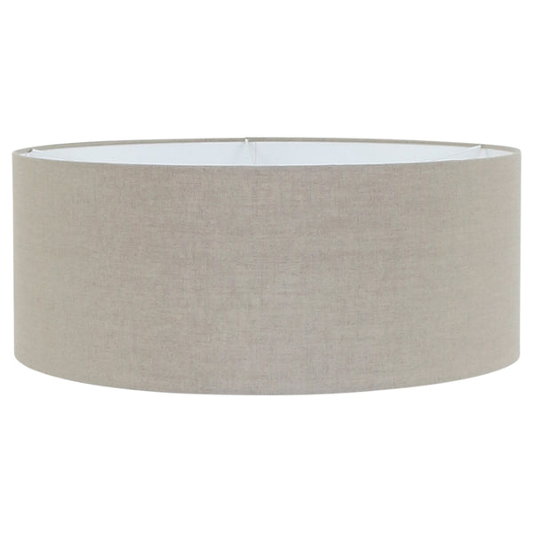 Booglamp sparkled light 4767ca cacao met grijs grof linnen kap